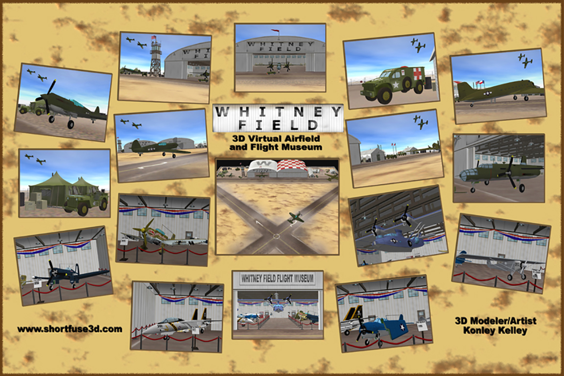 Whitney Field - Virtual Airfield and Flight Museum